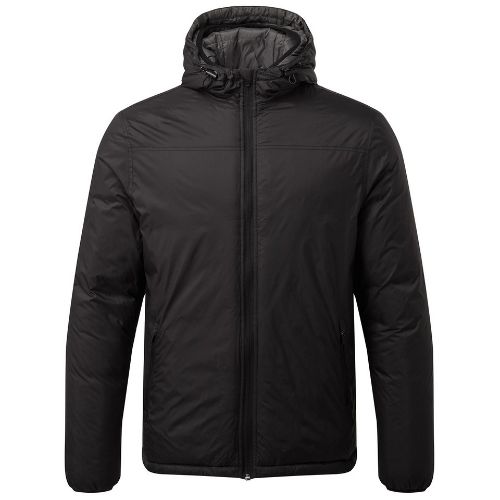 Asquith & Fox Men's Padded Wind Jacket Black/Charcoal